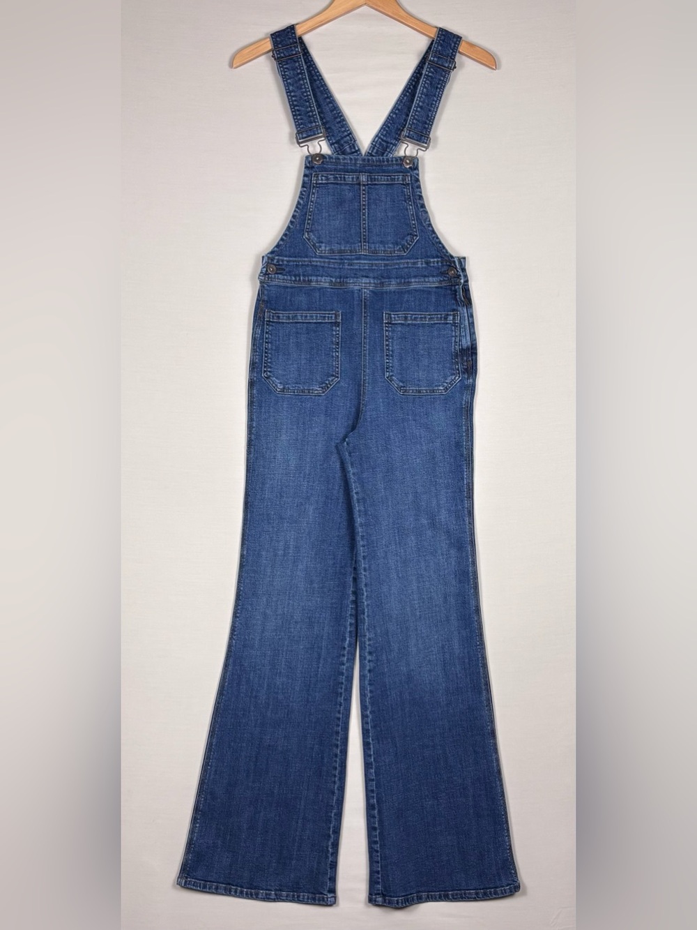 Free People Dark Blue Denim Women's Overalls